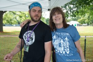 Joel Chastain & Kim Crawford at ComFest 2018 by Rachael Barbash
