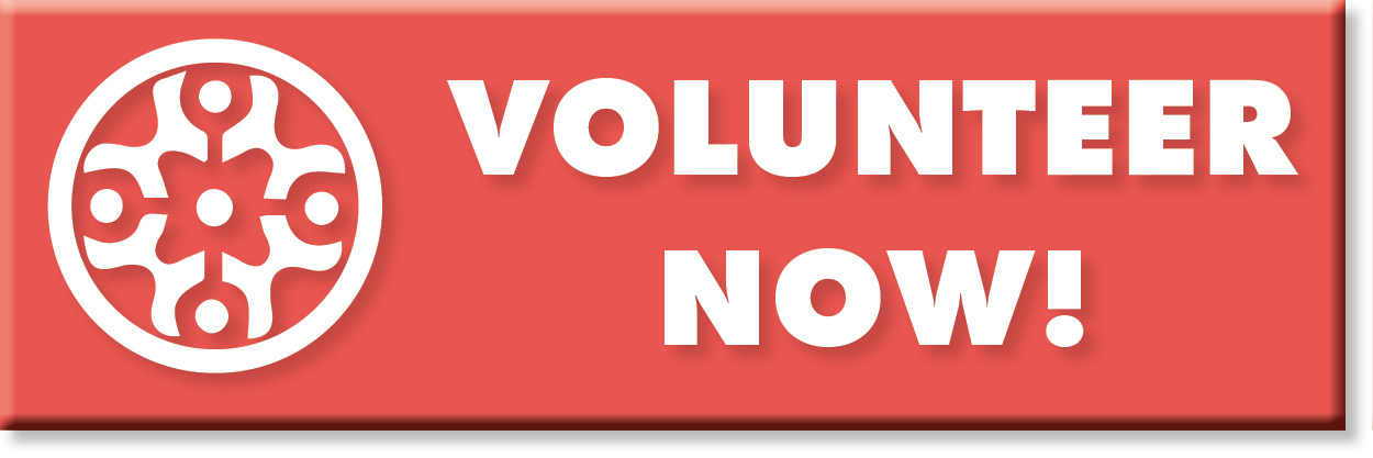 volunteer button