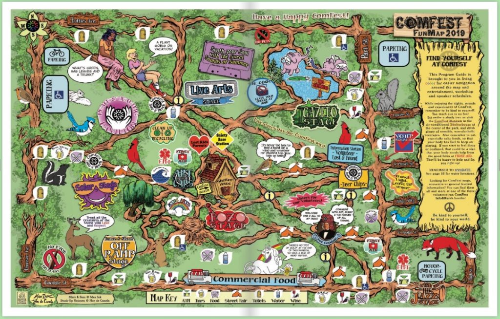 ComFest 2019 Fun Map